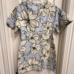 Dhruv Kapoor Floral Short Sleeve Top